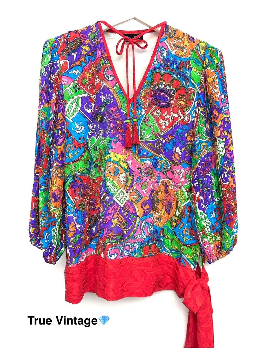 SILK✨ Diane Freis Blouse